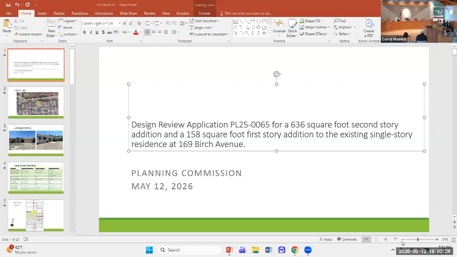 Corte Madera Planning Commission - 5-12-26