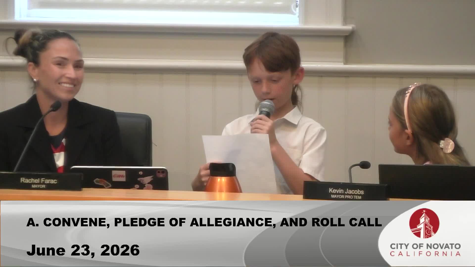 Novato City Council Meeting - 6-23-26